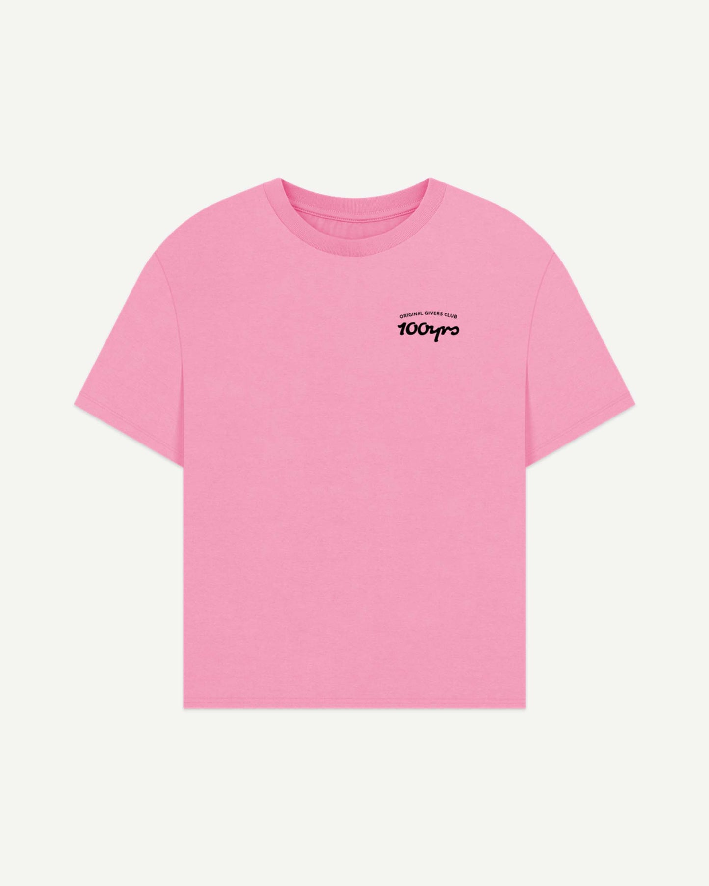 Women's Organic Cotton Oversized T-Shirt - OG Club Black Logo