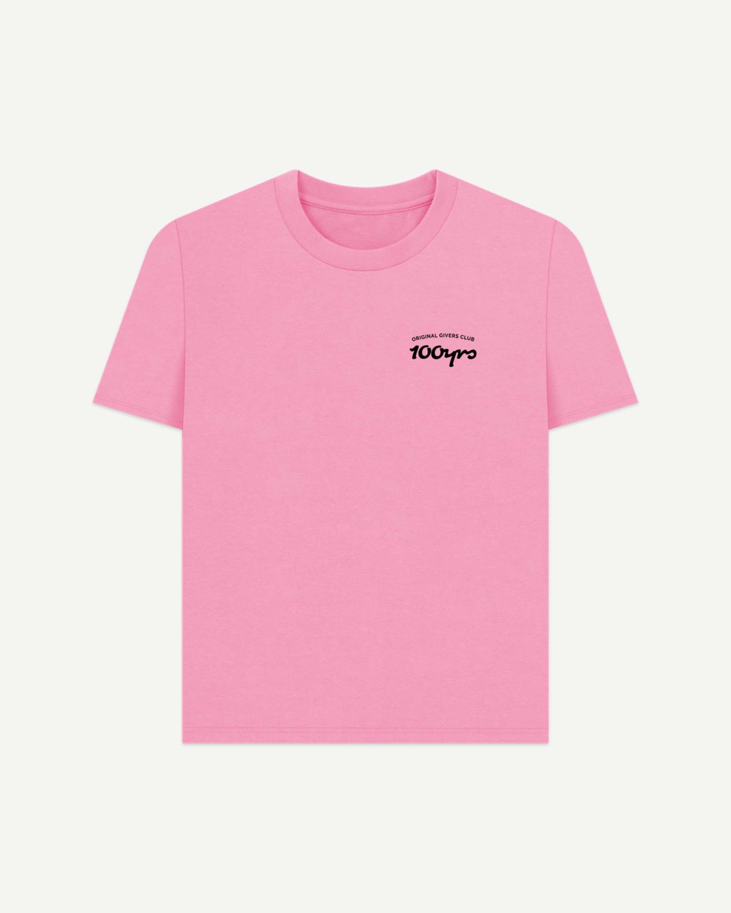 Women's Organic Cotton Plain T-Shirt - OG Club Black Logo