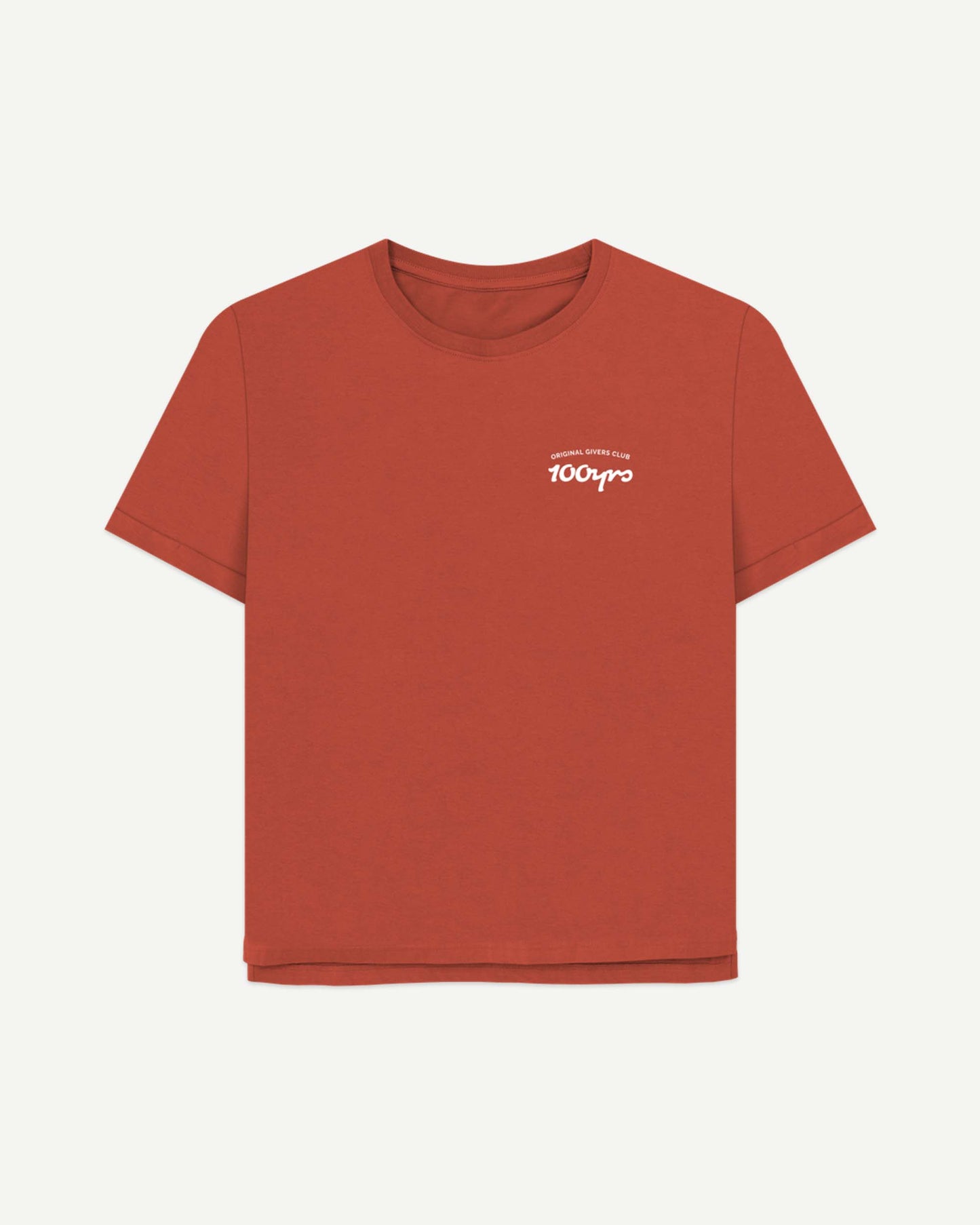 Women's Organic Cotton Relaxed Fit T-Shirt - OG Club White Logo