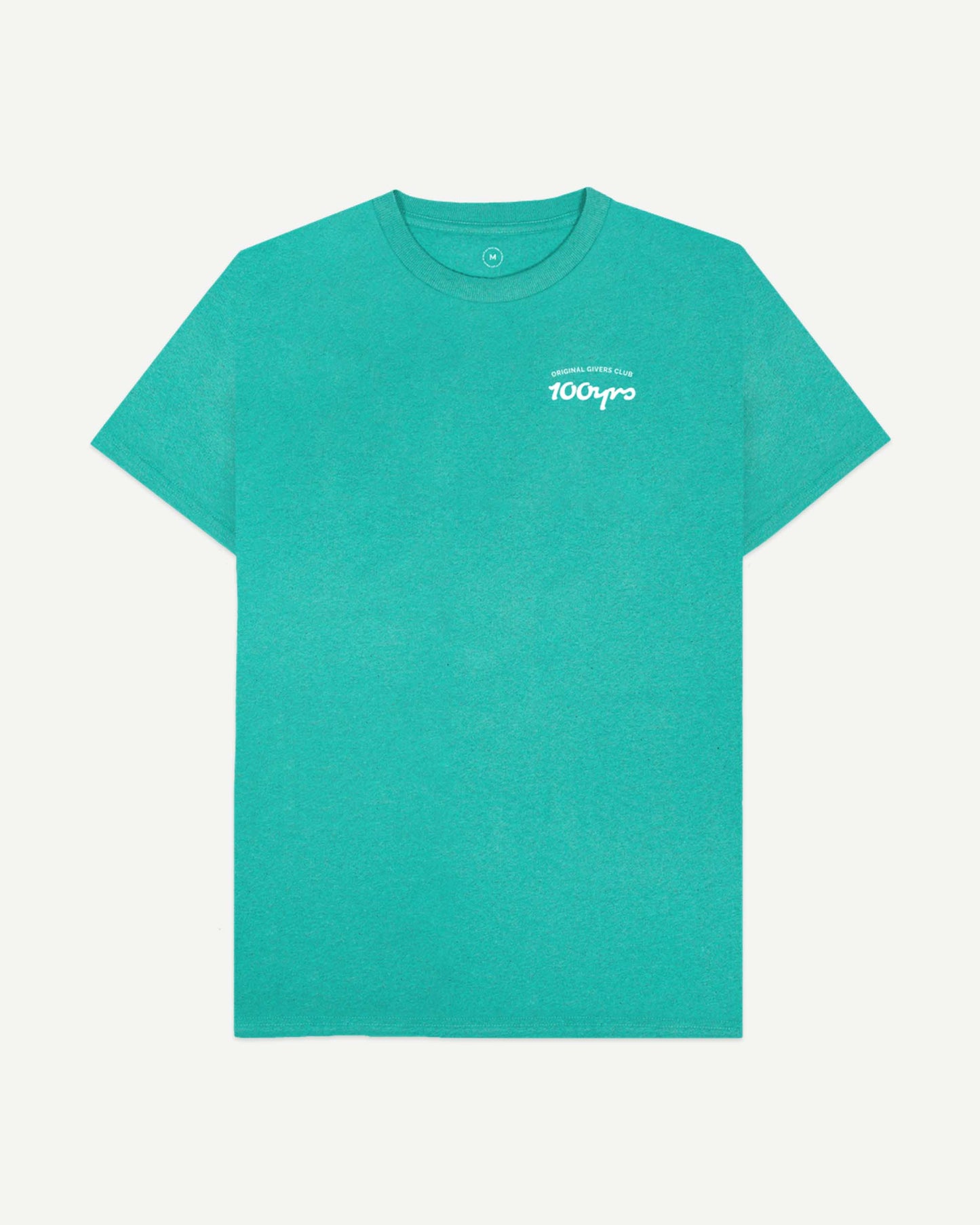 Men's Recycled Organic Cotton T-Shirt - OG Club White Logo