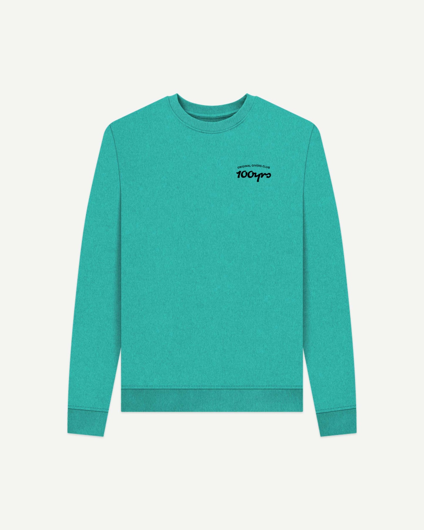 Women's OG Club: Chorus — recycled sweatshirt, black logo
