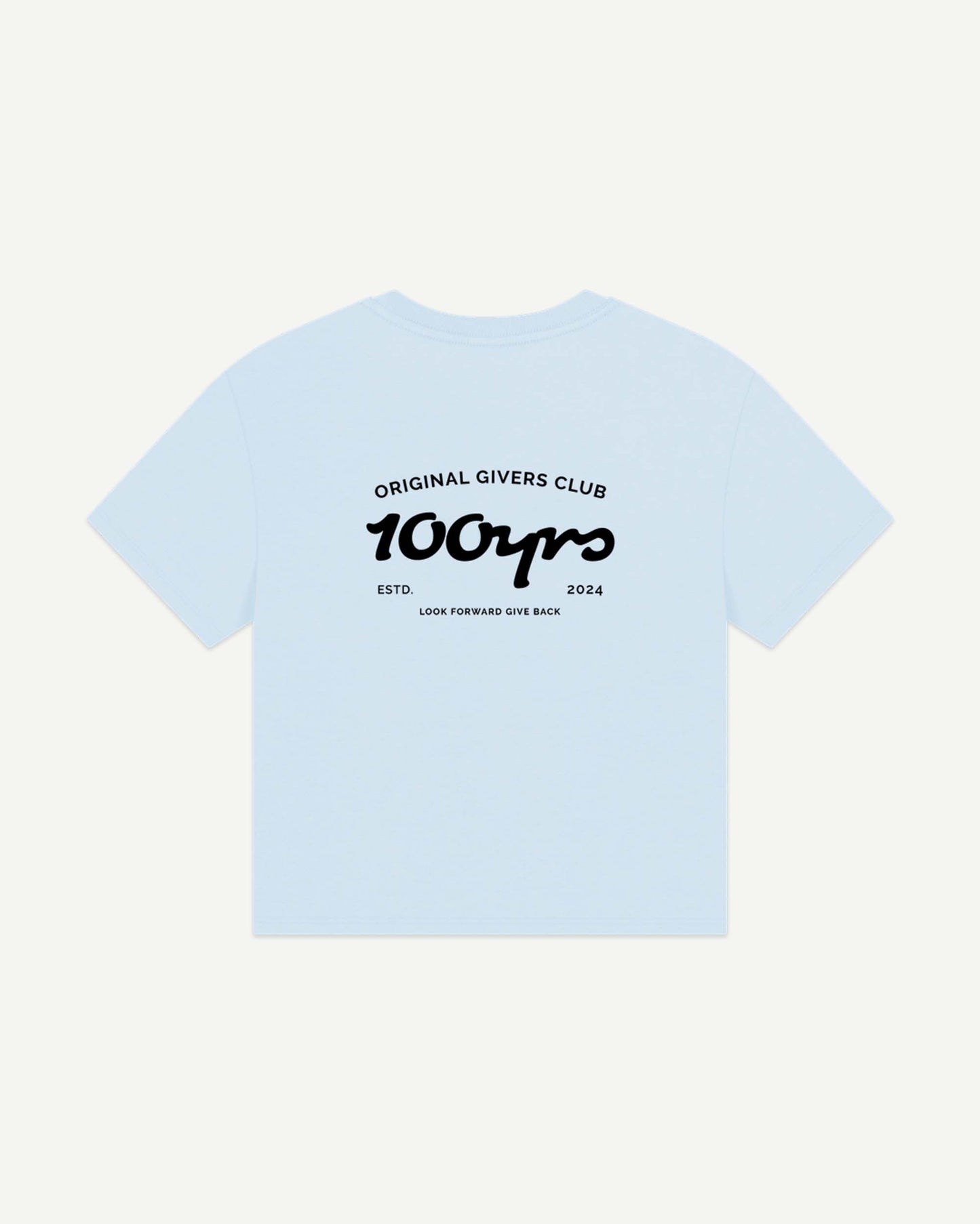 Women's OG Club: Steady — boxy tee, black logo