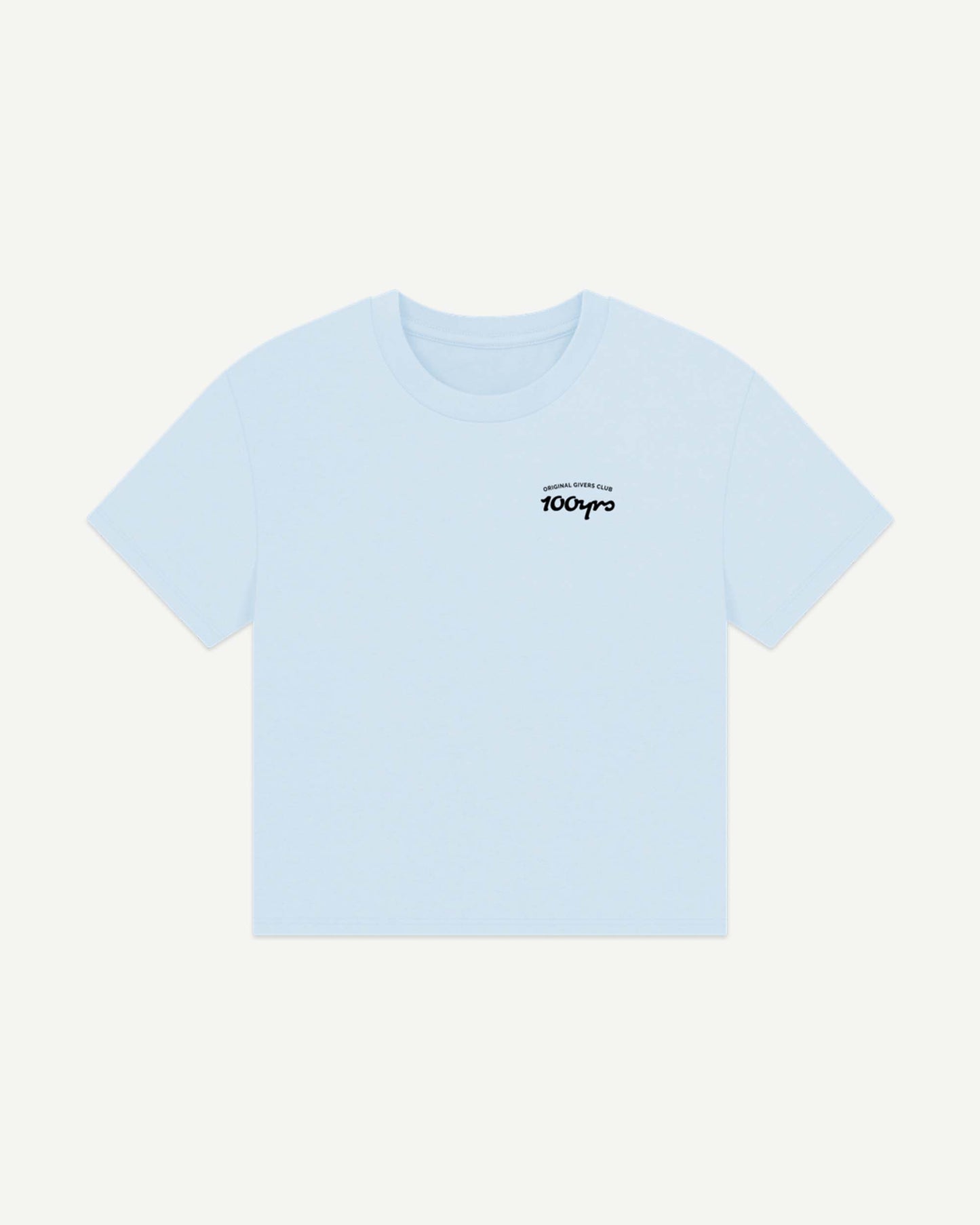 Women's OG Club: Steady — boxy tee, black logo