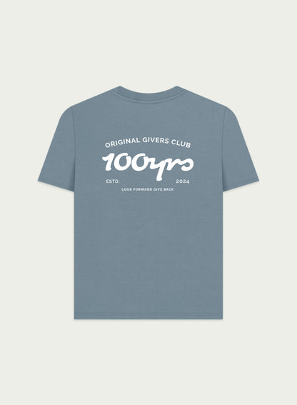 Women's Organic Cotton Plain T-Shirt - OG Club White Logo