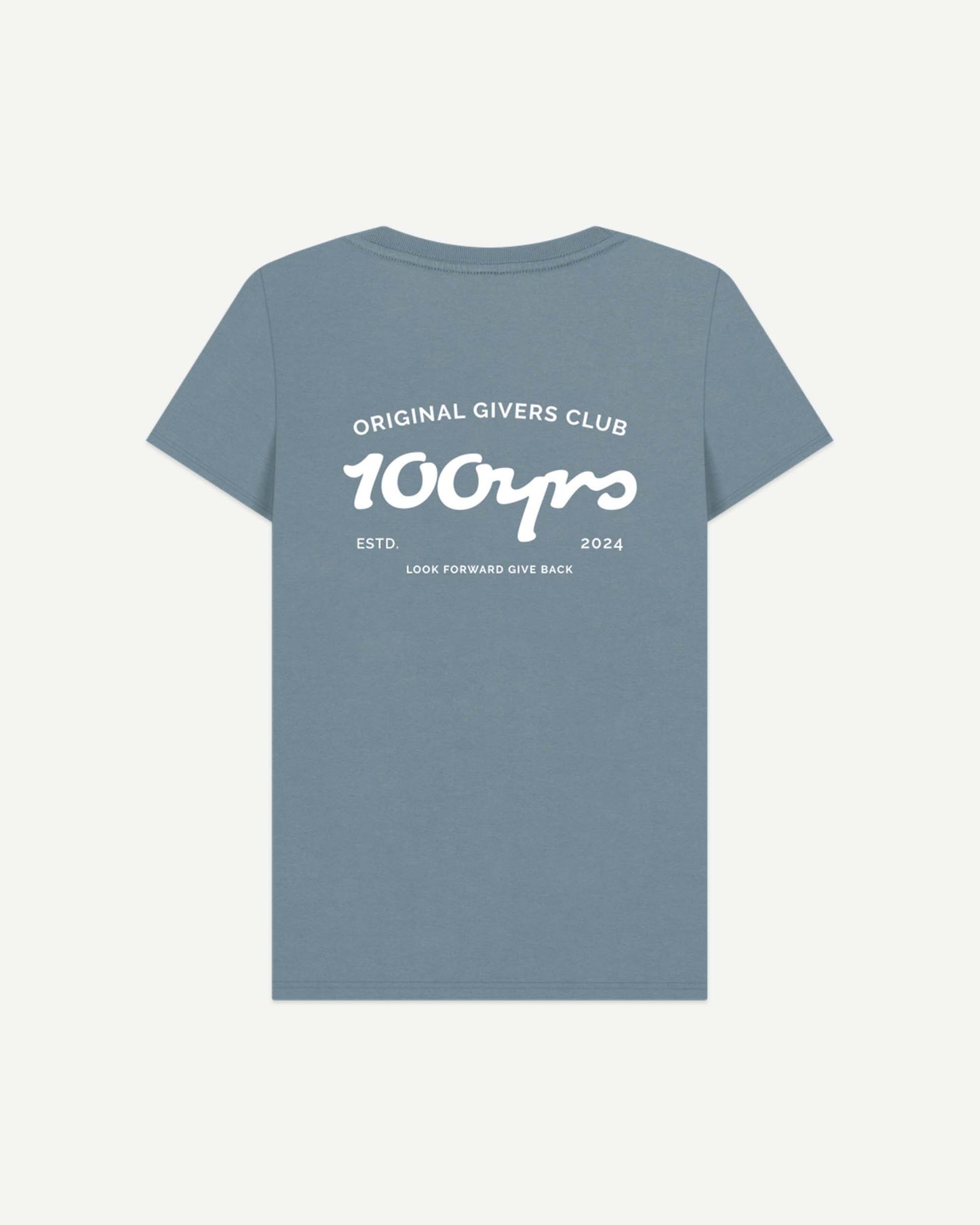 Women's Organic Cotton Scoop Neck T-Shirt - OG Club White Logo
