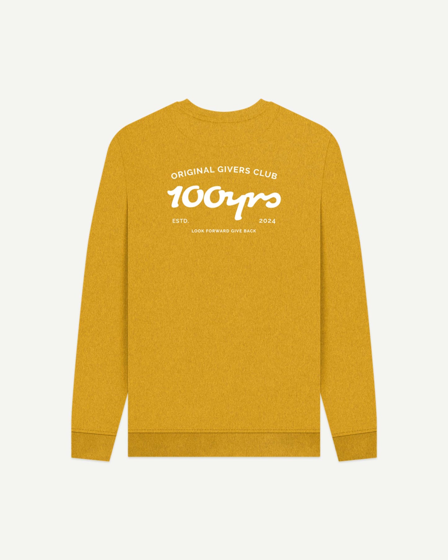 Men's OG Club: Chorus — recycled sweatshirt, white logo