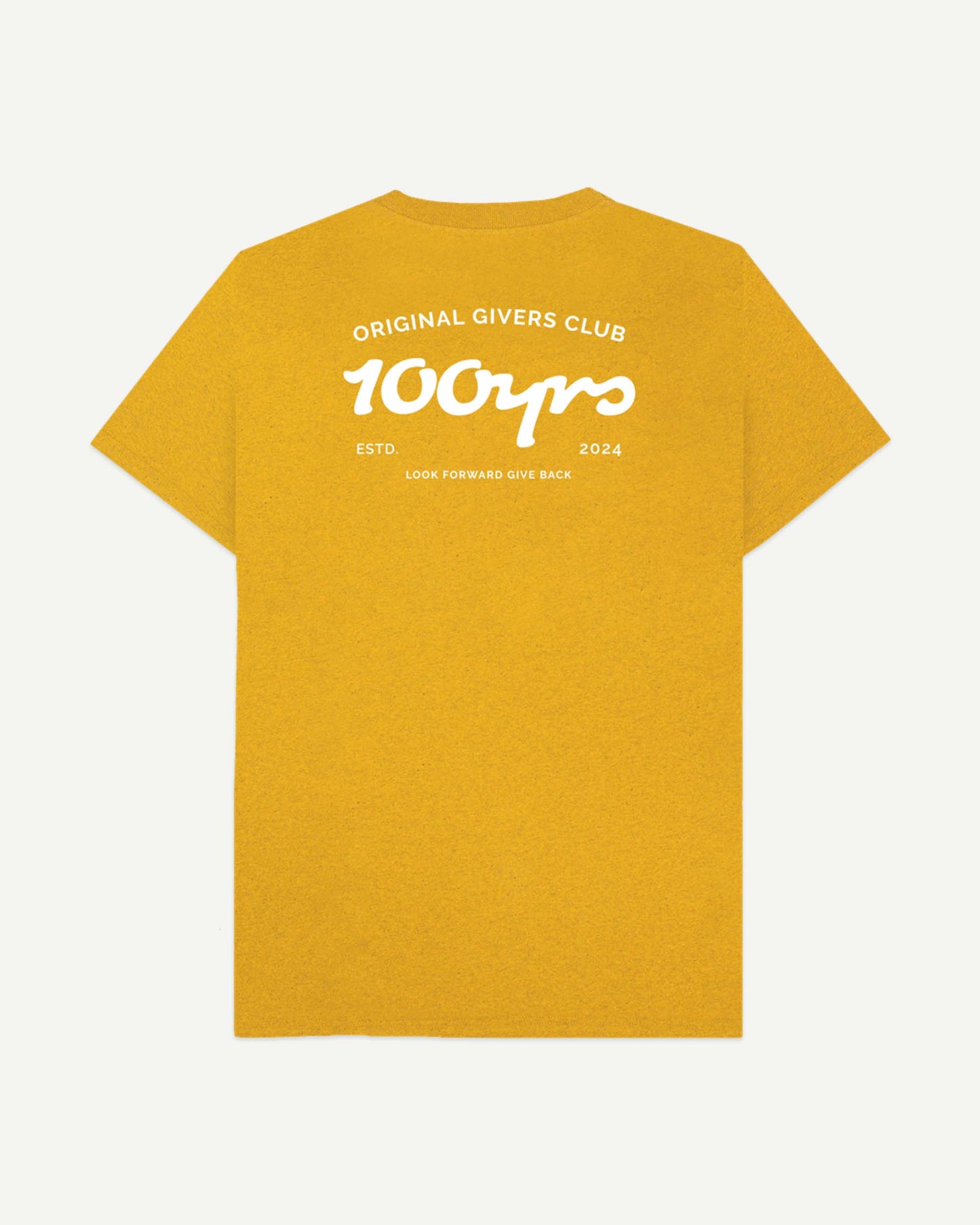 Men's Recycled Organic Cotton T-Shirt - OG Club White Logo