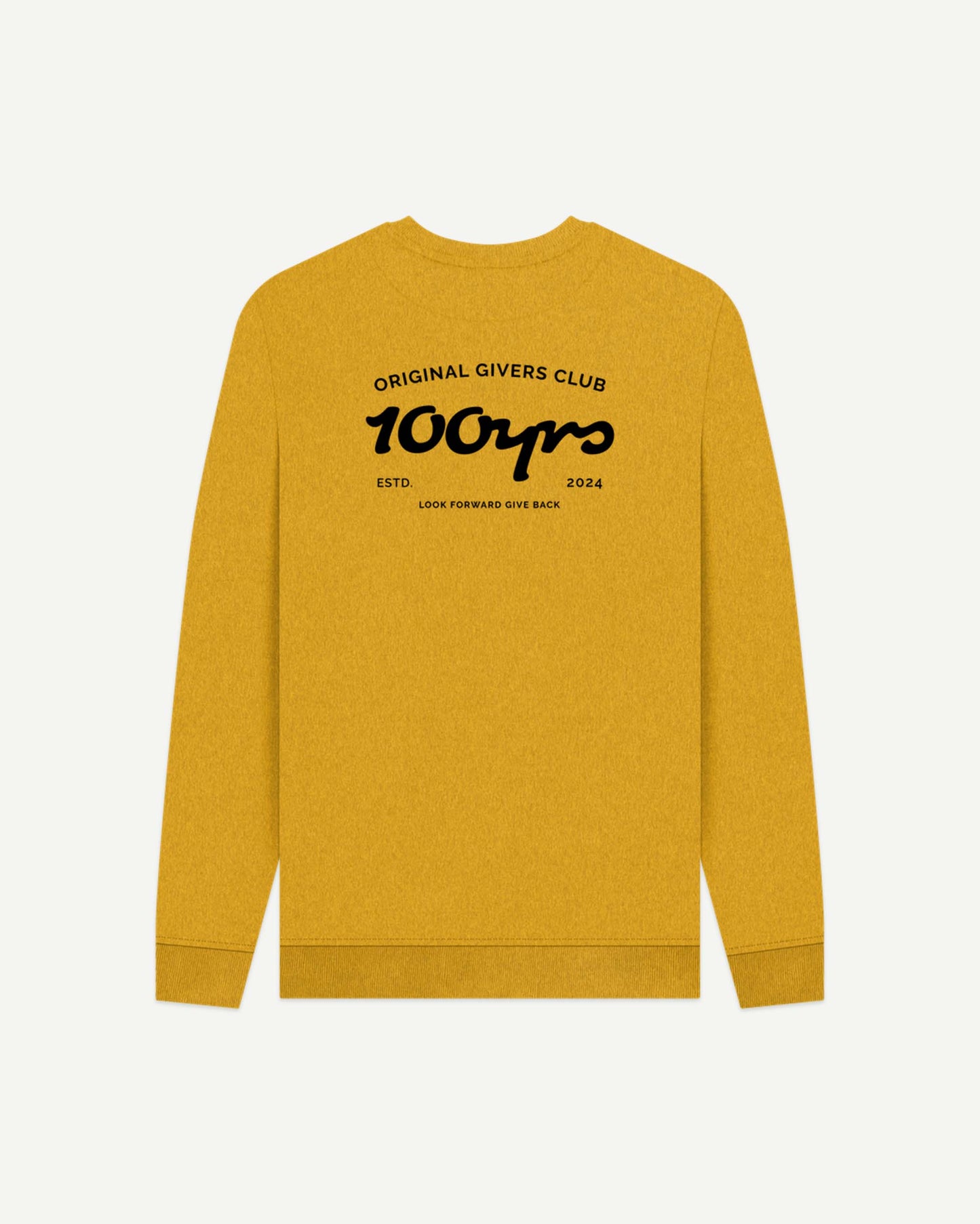 Men's Recycled Organic Cotton Sweatshirt - OG Club Black