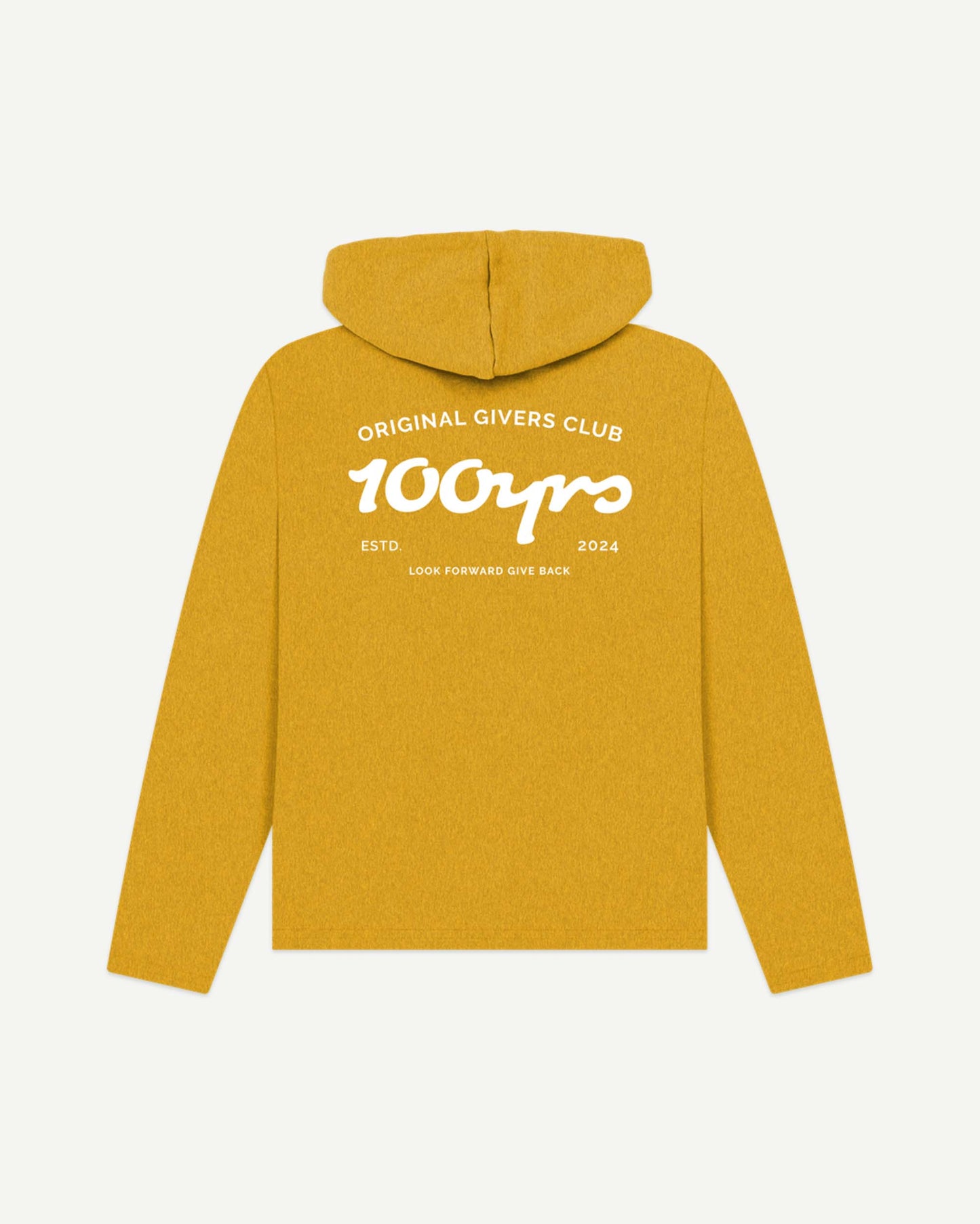 Women's Recycled Organic Cotton Relaxed Fit Hoodie - OG Club White Logo