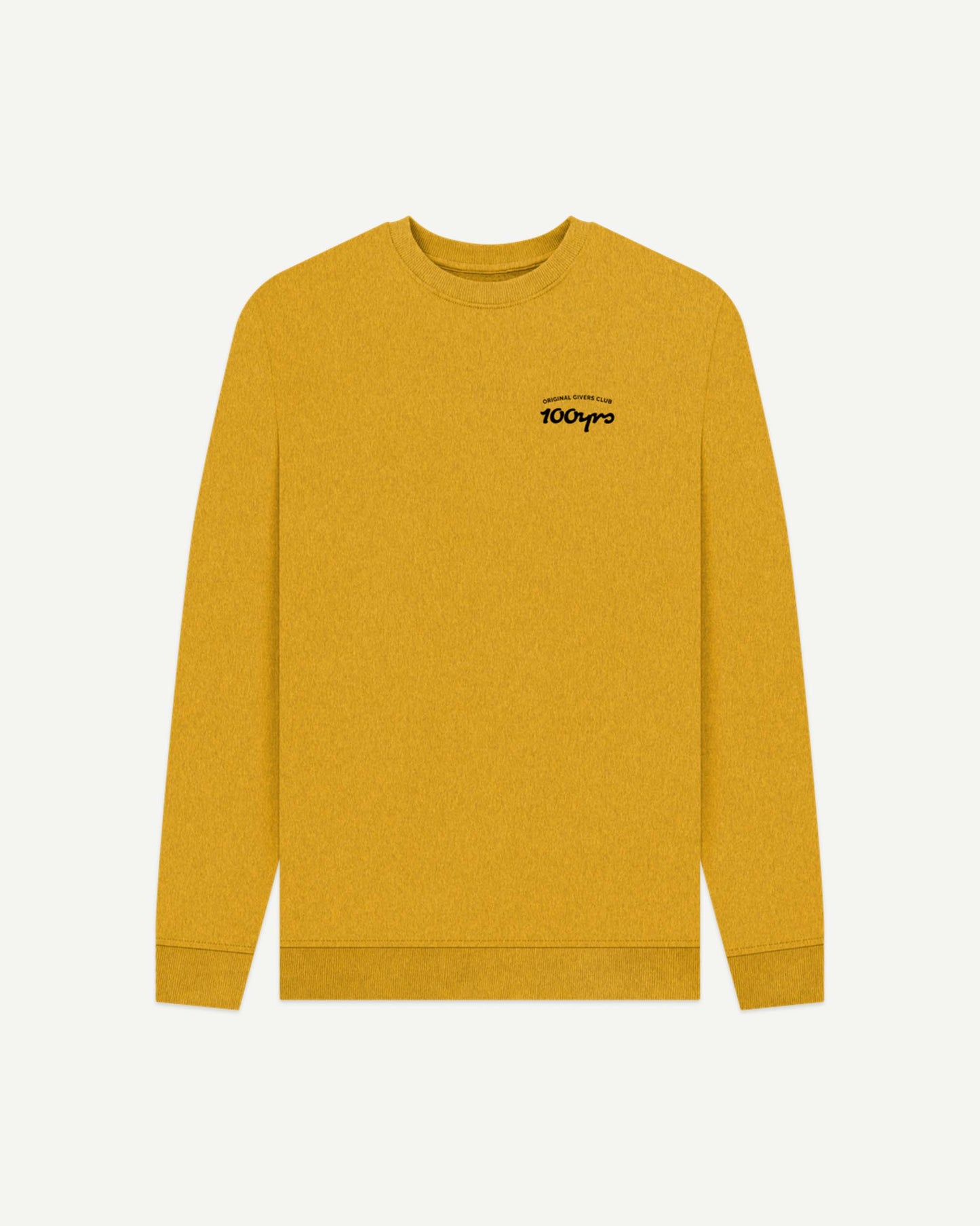 Men's Recycled Organic Cotton Sweatshirt - OG Club Black