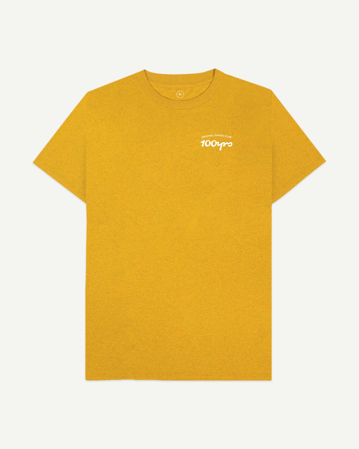 Men's Recycled Organic Cotton T-Shirt - OG Club White Logo