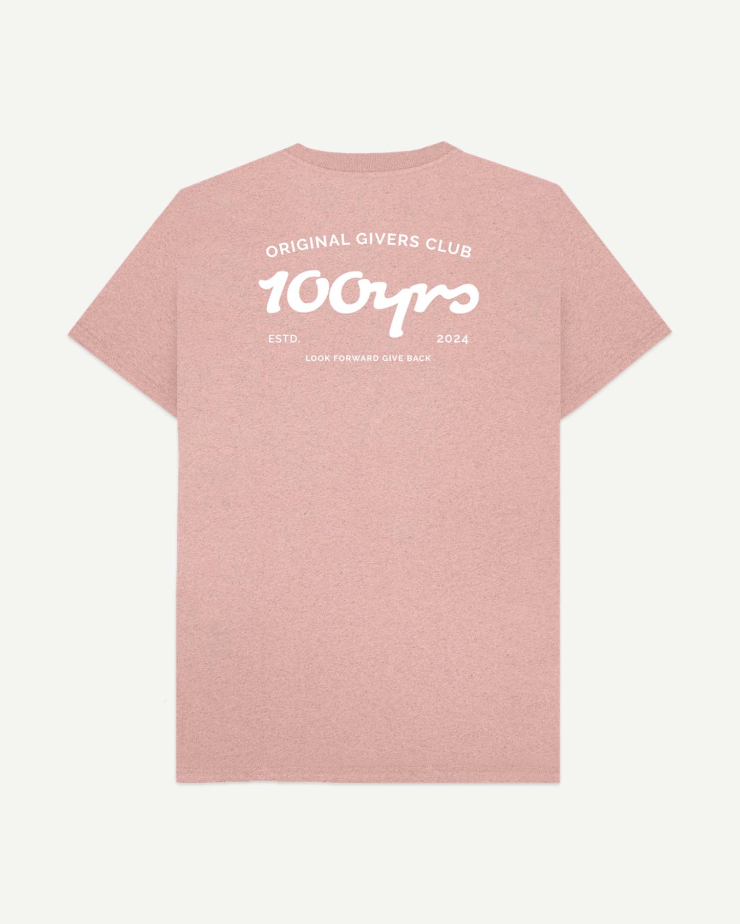 Men's Recycled Organic Cotton T-Shirt - OG Club White Logo