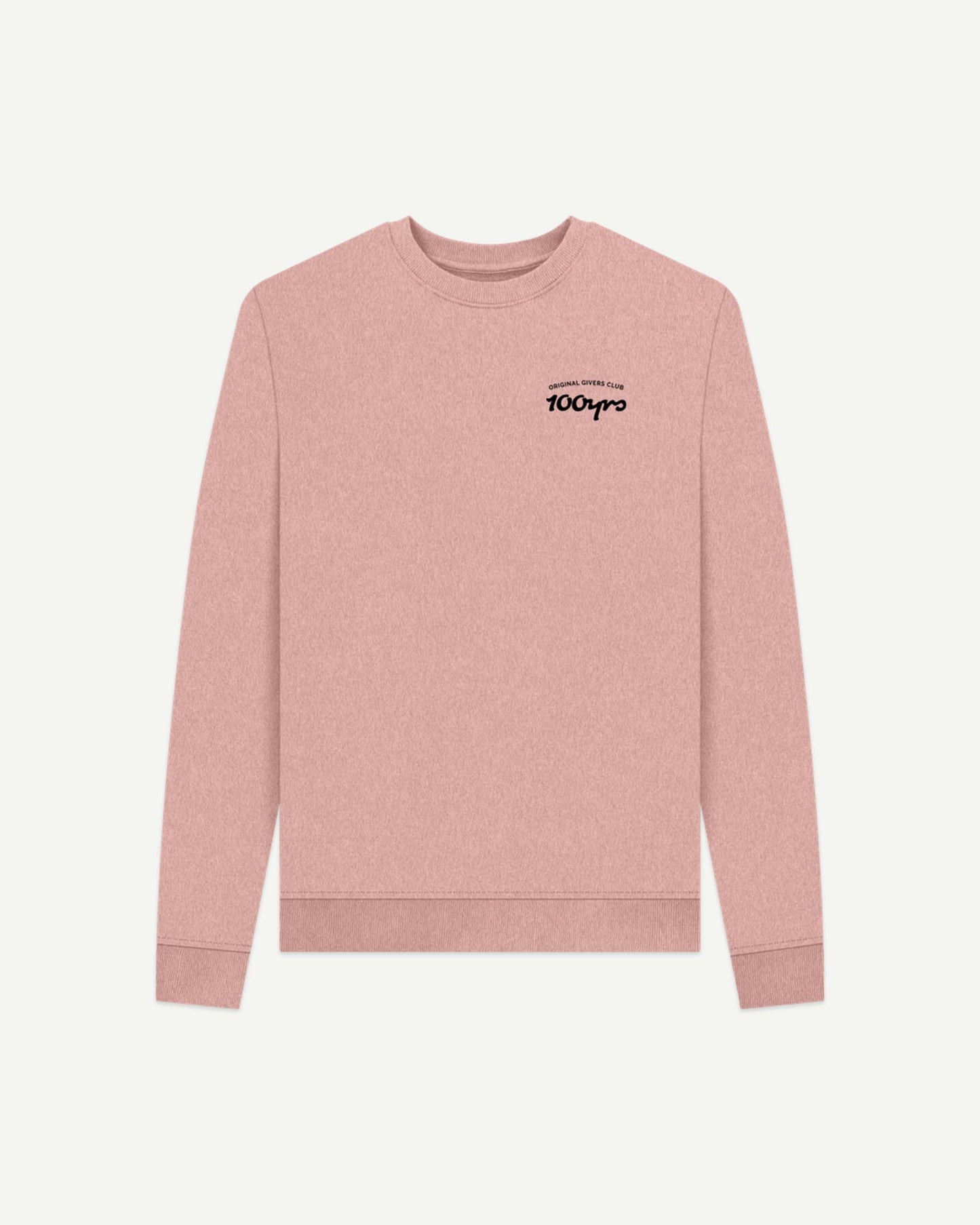 Women's OG Club: Chorus — recycled sweatshirt, black logo