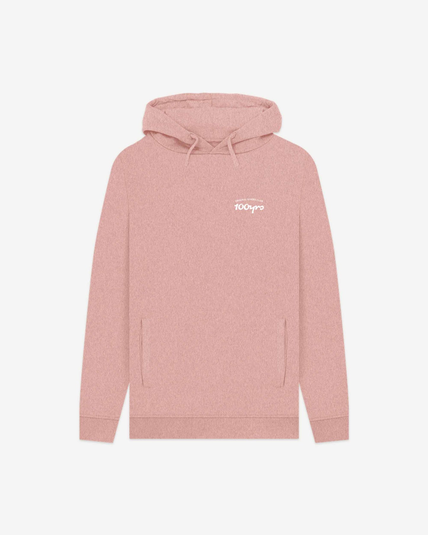Men's Recycled Organic Cotton Hoodie - OG Club White Logo