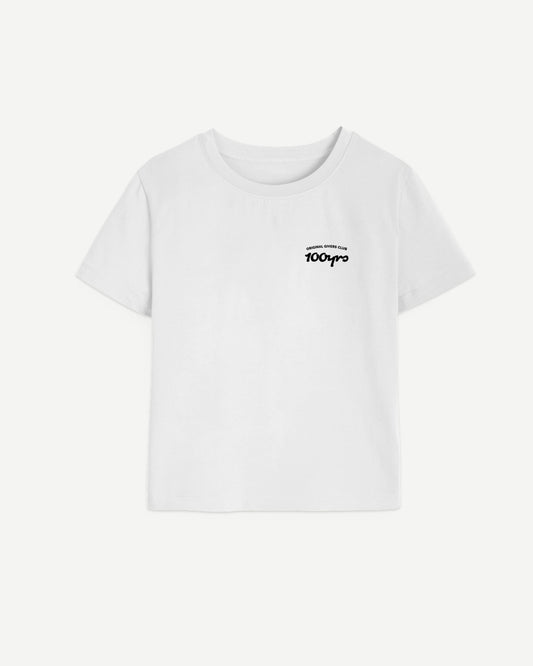 Women's Organic Cotton Slim Fit T-Shirt - OG Club Black Logo