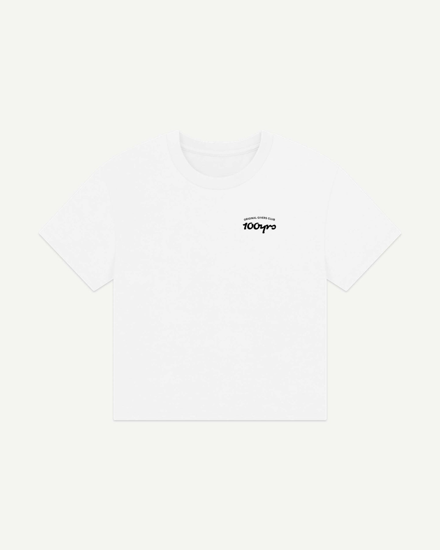 Women's OG Club: Steady — boxy tee, black logo