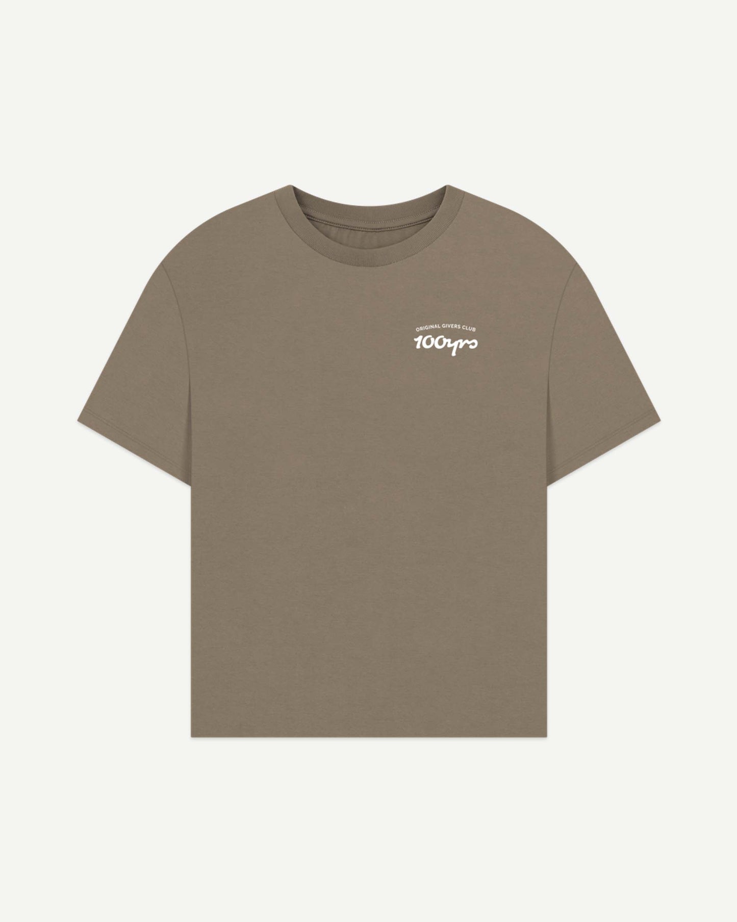 Women's Organic Cotton Oversized T-Shirt - OG Club White Logo