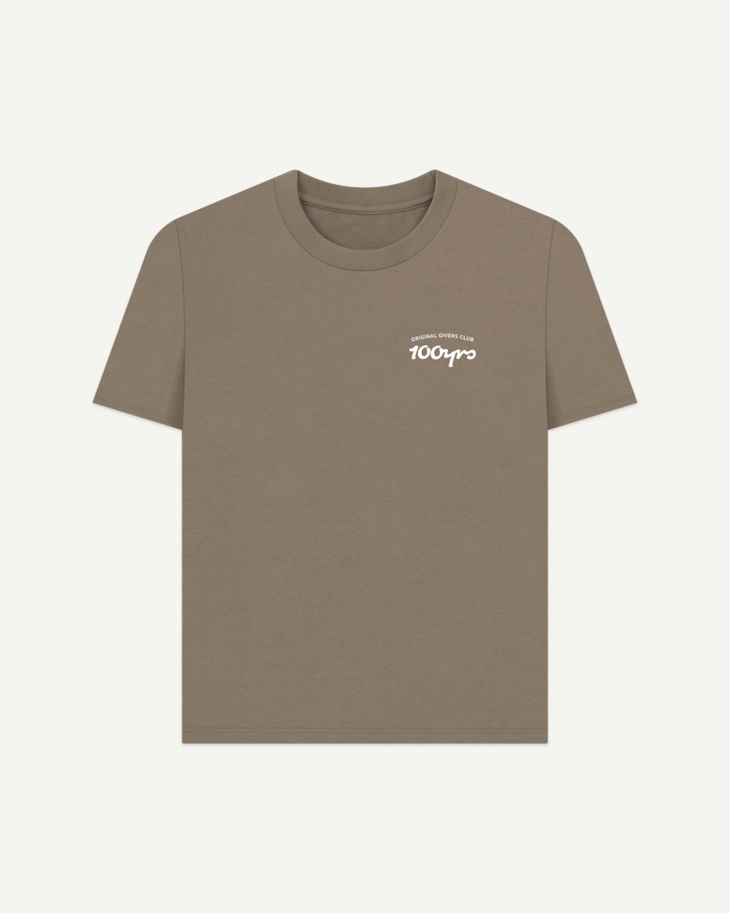 Women's Organic Cotton Plain T-Shirt - OG Club White Logo