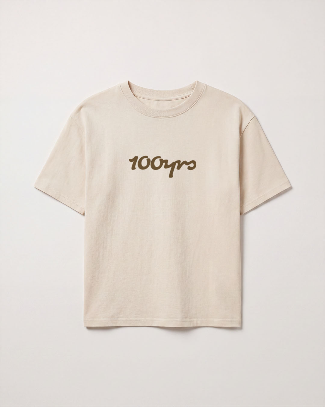 Women's Together: Chant — oversized tee, oat