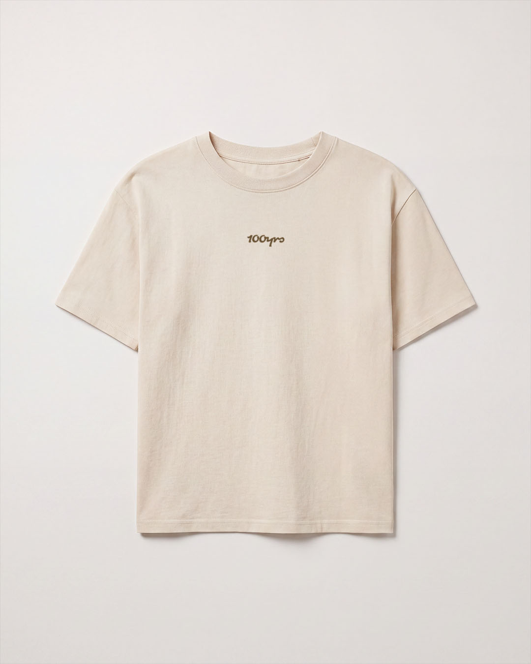 Women's Together: Whisper — oversized tee, oat