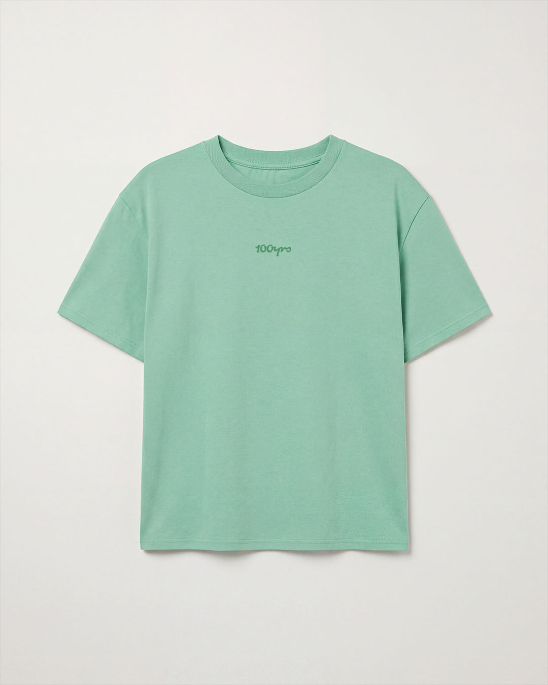 Women's Together: Whisper — oversized tee, green