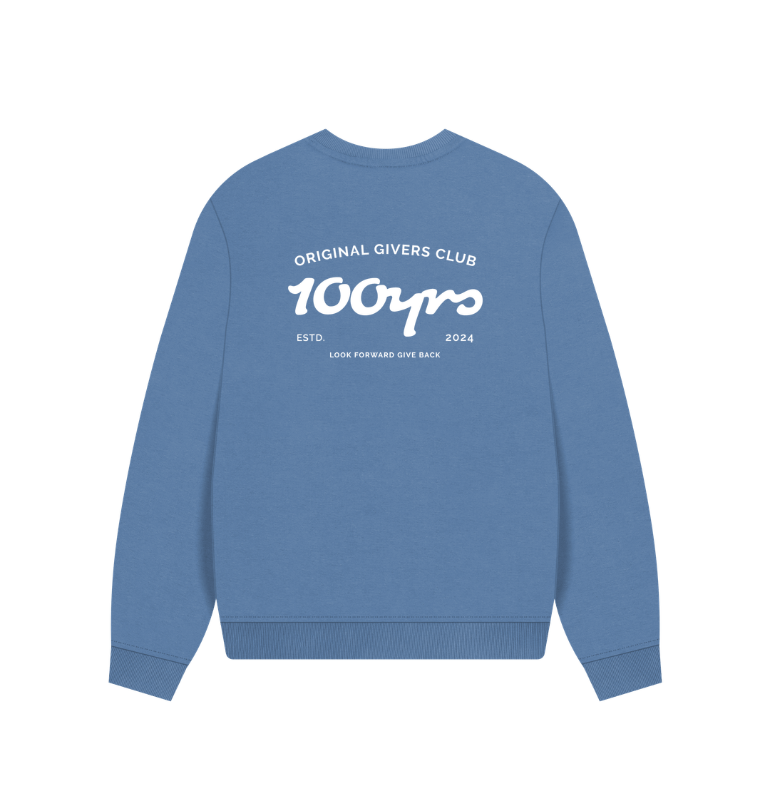 Solent Printed Sweater Back