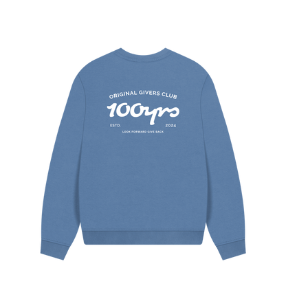 Solent Printed Sweater Back