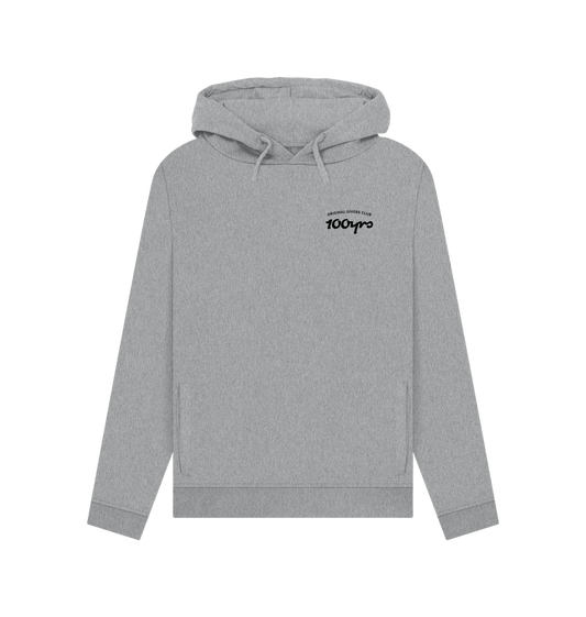 Light Heather Printed Hoody Front