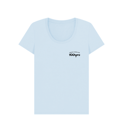 Sky Blue Printed T-shirt Front