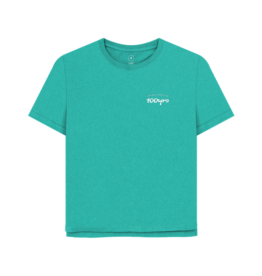 Seagrass Green Printed T-shirt Front