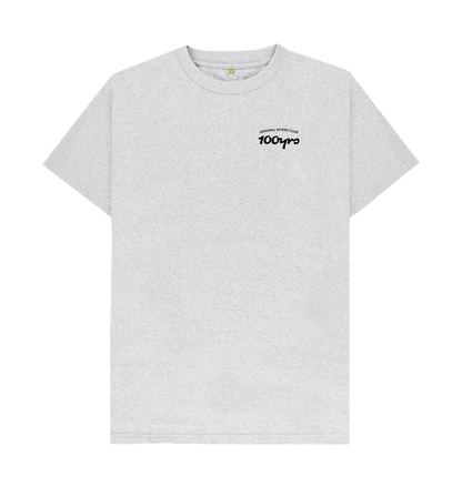 Grey Recycled Printed T-Shirt Front
