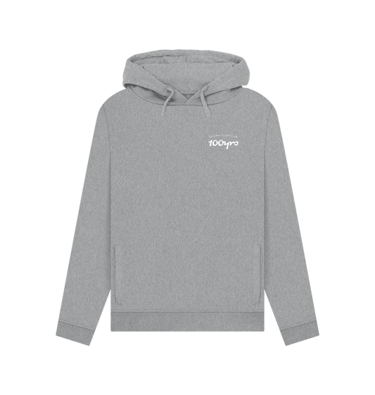 Light Heather Printed Hoody Front