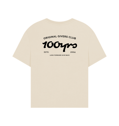 Oat Printed T-shirt Back