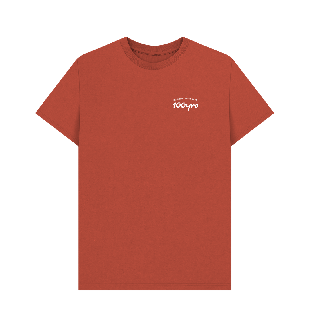 Rust Printed T-shirt Front