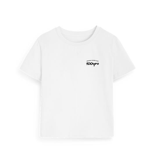 White Printed T-shirt Front