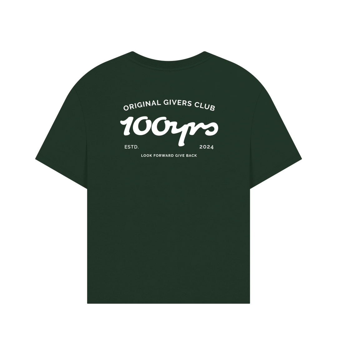 Evergreen Printed T-shirt Back