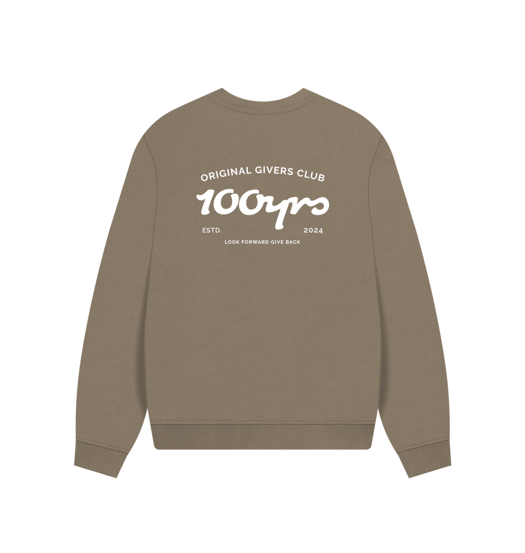 Willow Printed Sweater Back