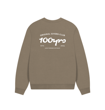 Willow Printed Sweater Back