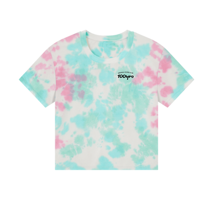 Pastel Tie Dye Printed T-shirt Front