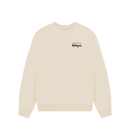 Oat Printed Sweater Front