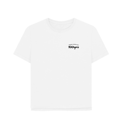 White Printed T-shirt Front