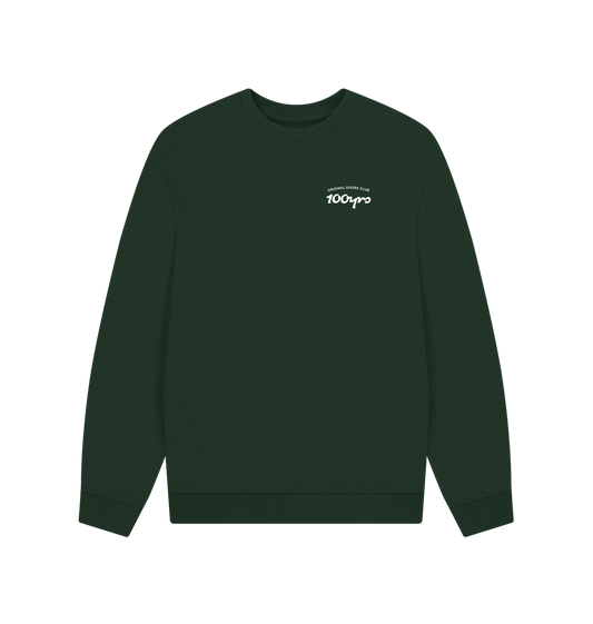 Evergreen Printed Sweater Front