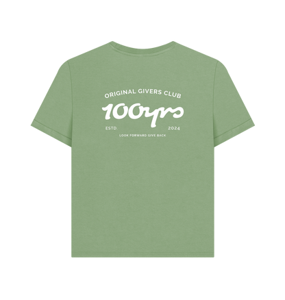 Sage Printed T-shirt Back