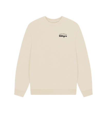 Oat Printed Sweater Front